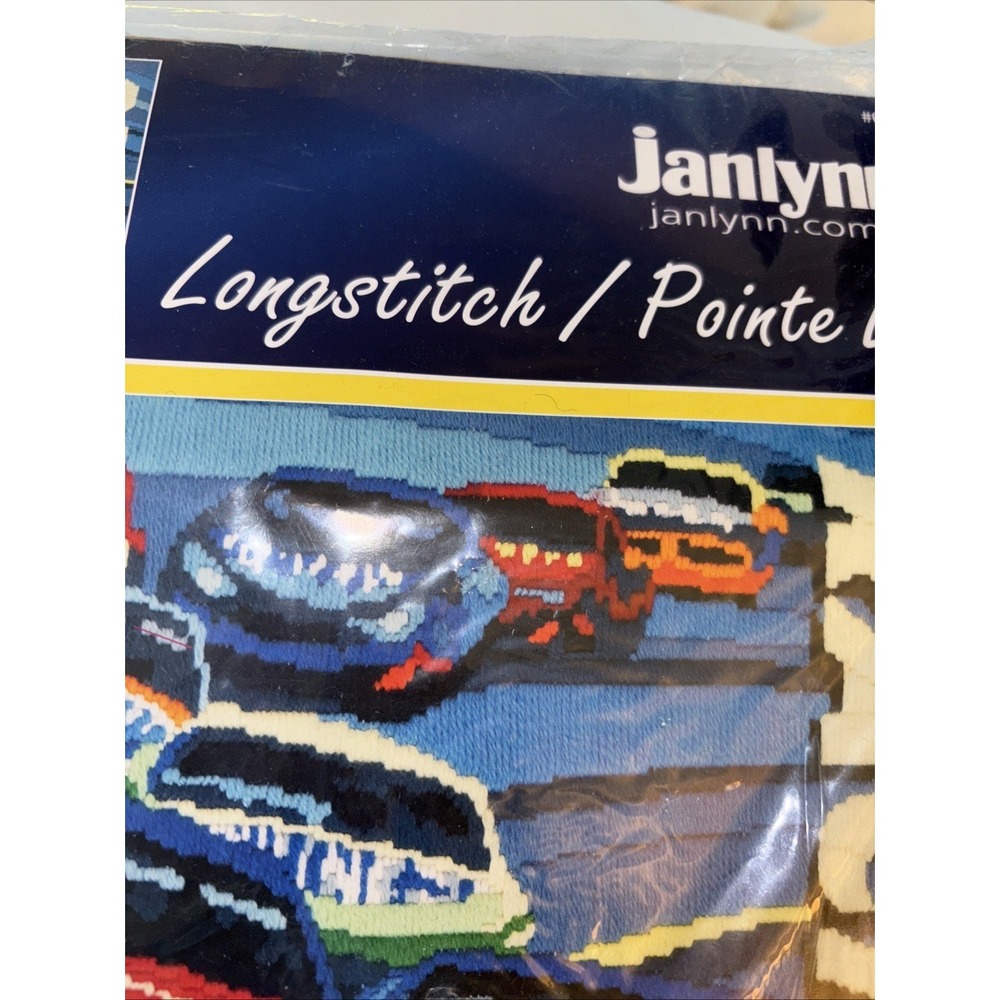 Janlynn Longstitch Kit -‎ RACING / COURSES NOS - Picture 6 of 7